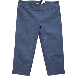 SZ16 3/$30 NWT High Rise Dress Capris